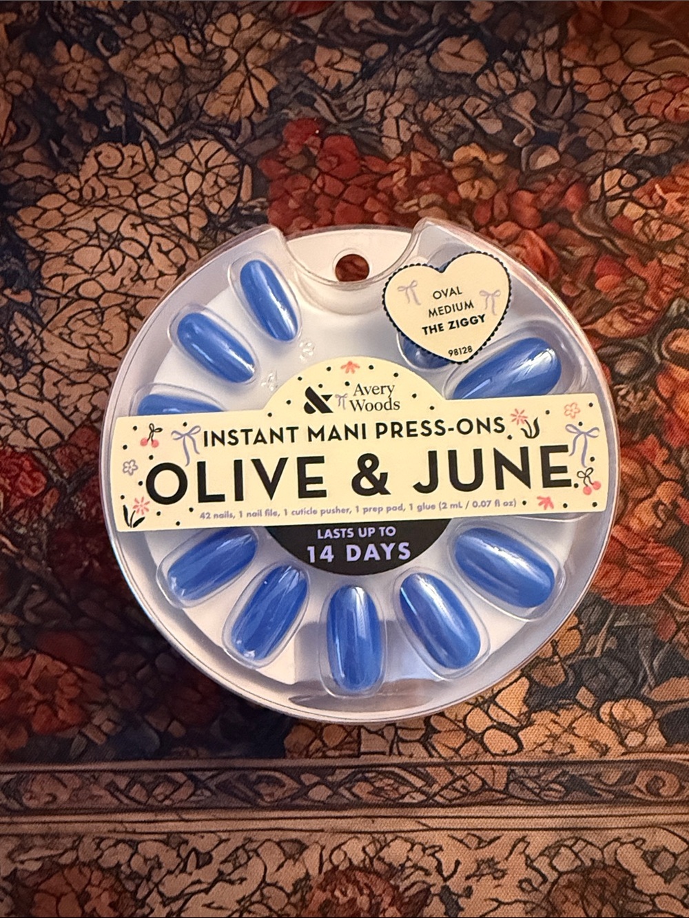 Olive &June Instant Mani Press-Ons (Oval Medium)— The Ziggy